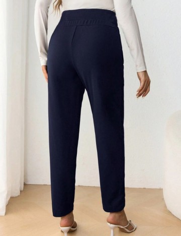 Pantaloni Shein, bleumarin