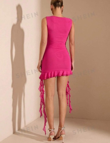 Rochie mini Shein, roz