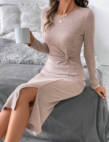 Rochie midi Shein, roz
