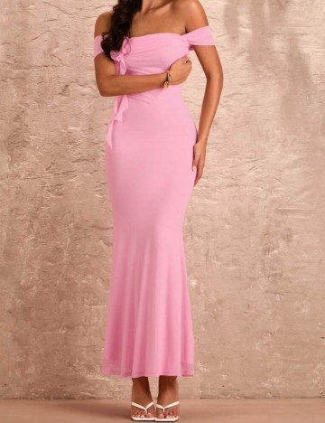 Rochie maxi Shein, roz