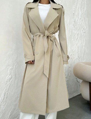 Trench Shein, bej