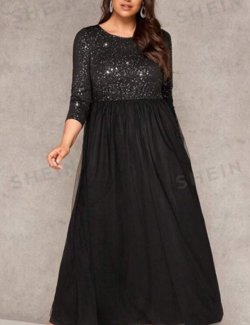 Rochie maxi Shein, negru