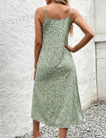 Rochie midi Shein, verde