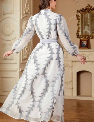 Rochie maxi Shein, alb