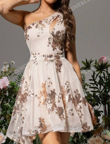 Rochie mini Shein, bej