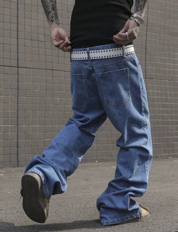 Jeans Shein, albastru