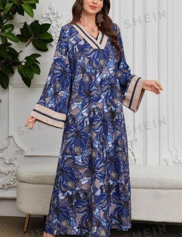 Rochie maxi Shein, albastru