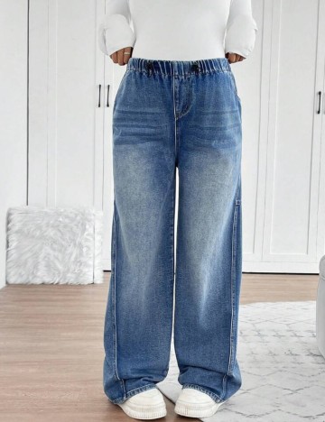 Jeans Shein, albastru