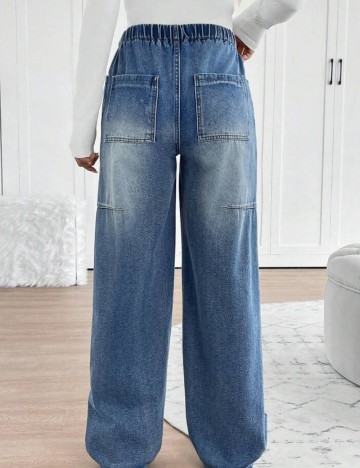 Jeans Shein, albastru