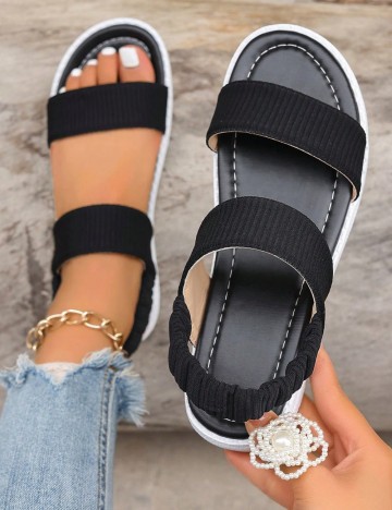 Sandale Shein, negru