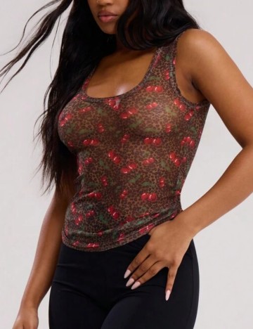 Top Shein, mix culori