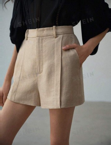 Pantaloni scurți MOTF by Shein, bej