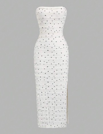 Rochie midi Shein, crem