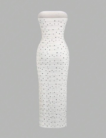 Rochie midi Shein, crem