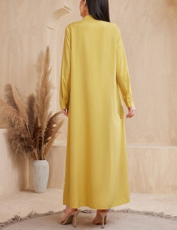 Rochie maxi Shein, galben
