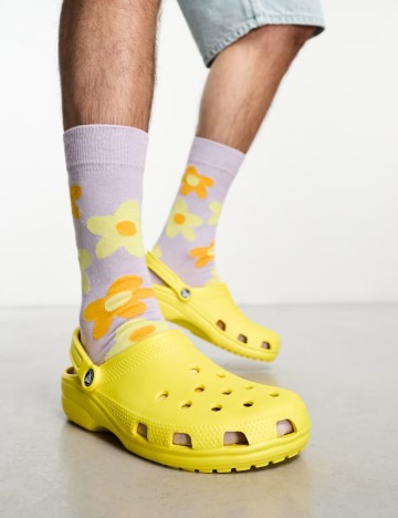 Sandale Crocs, galben