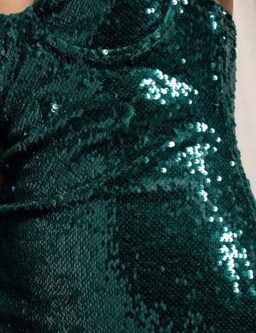 Rochie de ocazie Shein, verde