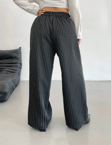 Pantaloni Shein Curve+, negru