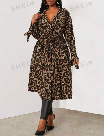 Trench Shein Curve+, mix culori