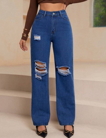 Jeans Shein, albastru