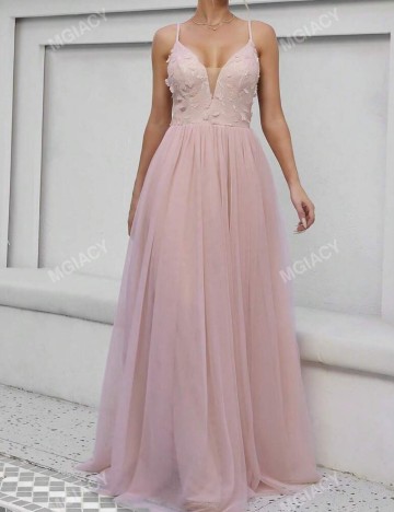 Rochie maxi Shein, roz