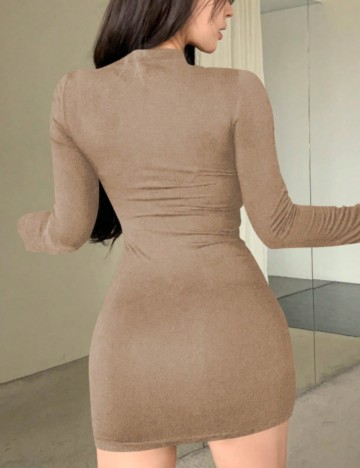 Rochie mini Shein, bej