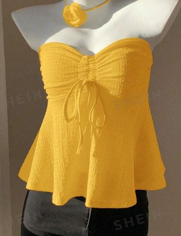 Top Shein, galben
