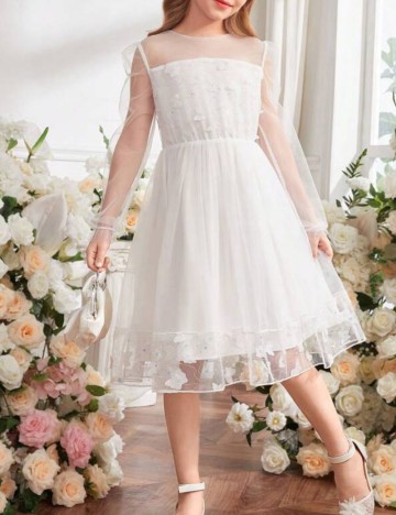 Rochie Shein, alb