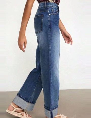 Jeans Shein, albastru