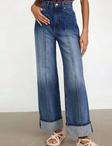 Jeans Shein, albastru