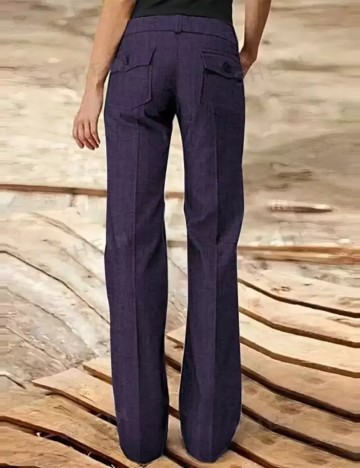 Pantaloni Shein, mov