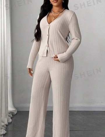 Compleu Shein Curve+, bej