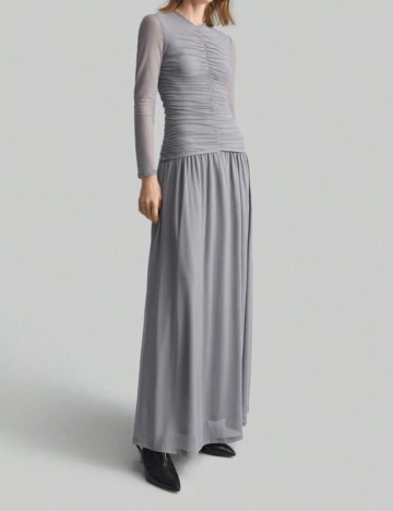 Rochie maxi Shein, gri