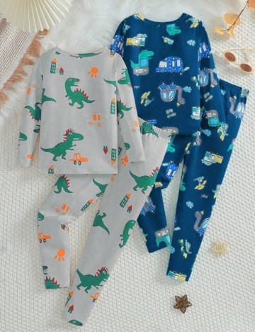 Set pijamale Shein, mix culori
