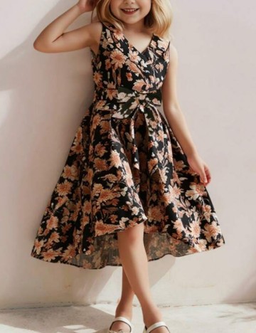 Rochie midi Shein, mix culori