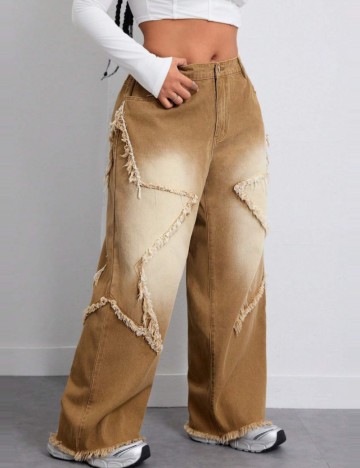 Jeans Shein Curve+, maro