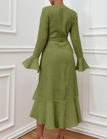 Rochie midi Shein, verde