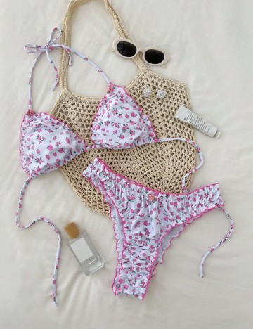 Costum de baie Shein, mix culori