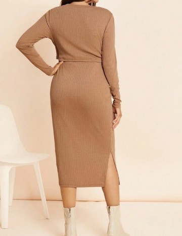 Rochie midi Shein, maro