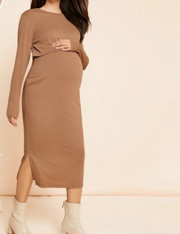 Rochie midi Shein, maro
