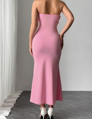 Rochie midi Shein, roz