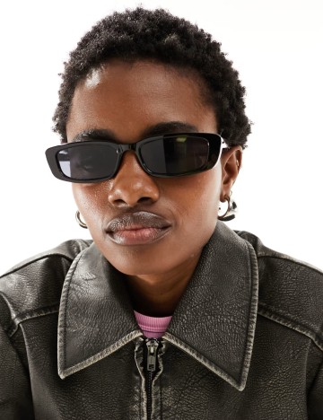 Ochelari de soare ASOS, negru