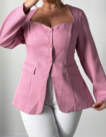 Sacou Shein Curve+, roz