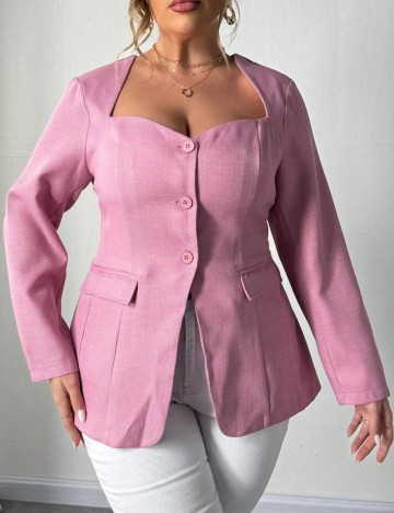 Sacou Shein Curve+, roz