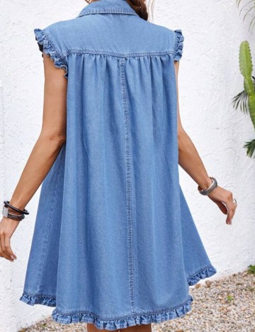 Rochie de blugi Shein, albastru