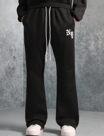 Pantaloni de trening Shein, negru