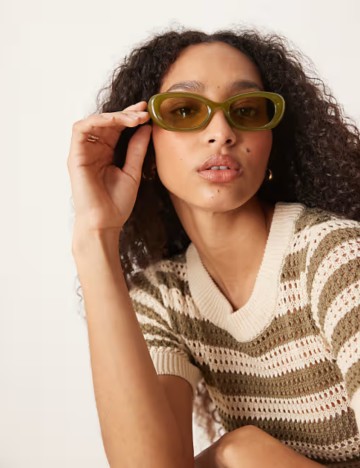 Ochelari de soare Jeepers Peepers, masliniu