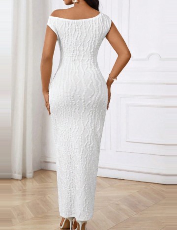 Rochie midi Shein, alb