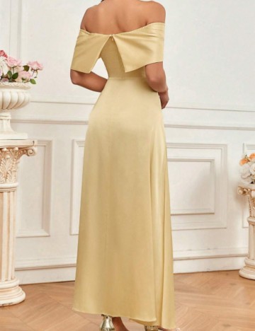 Rochie de ocazie Shein, galben