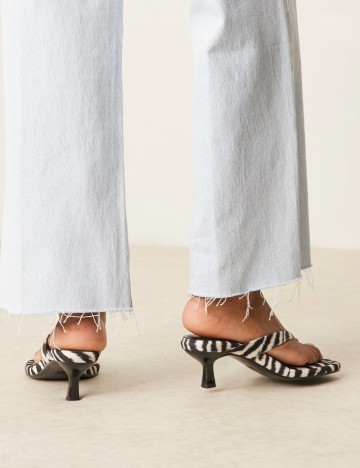 Saboți cu toc ASOS, mix culori